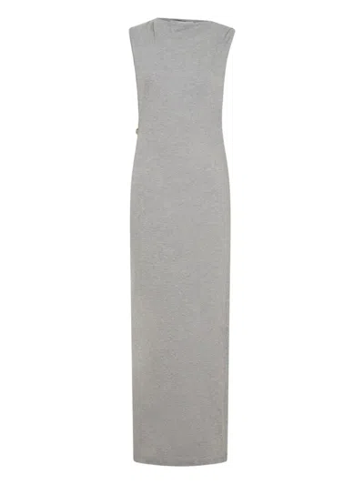 Christopher Esber Cut-out Column Maxi Dress In Green