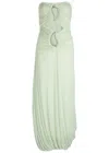 Christopher Esber Cut-out Mesh Gown In White