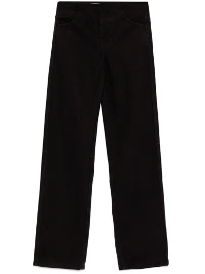 Christopher Esber Deconstruct Denim Jeans In Black