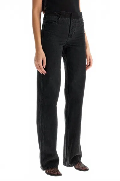 Christopher Esber Deconstructed Denim Jean In Black