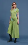 Christopher Esber Delphin Lace Rib Tee Dress