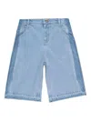 Christopher Esber Denim Shorts In Blue