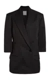 Christopher Esber Didion Tailored Wool Blazer In Black