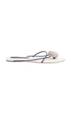 Christopher Esber Doma Stoned Leather Sandals In Black