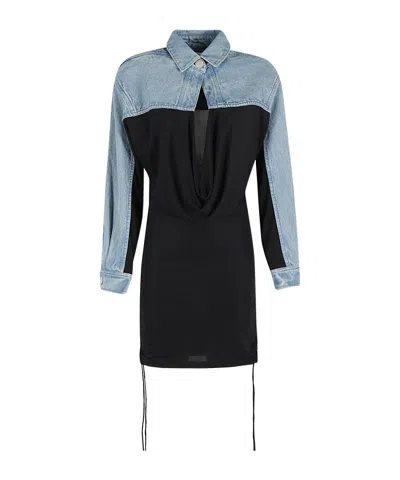 CHRISTOPHER ESBER DRAPE DETAIL DRESS