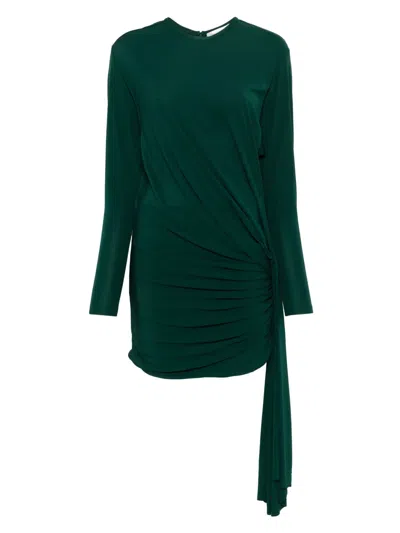 CHRISTOPHER ESBER DRAPED-DETAIL MINI DRESS