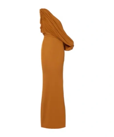 CHRISTOPHER ESBER DRAPED GOWN