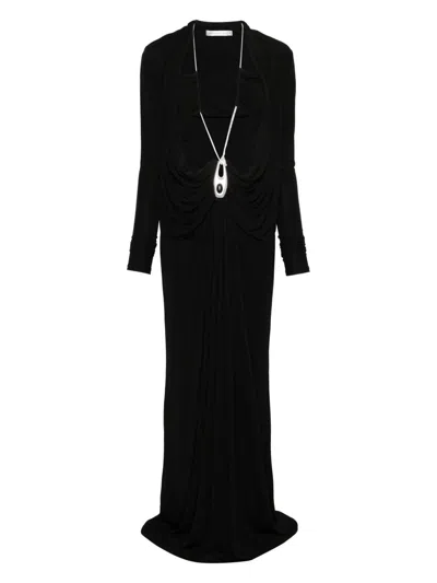 Christopher Esber Draped Jersey Maxi Dress
