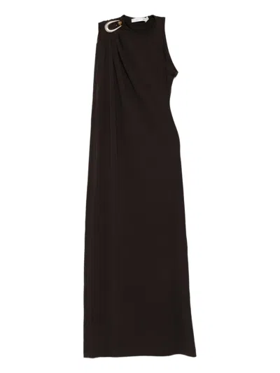 Christopher Esber Stretch-cotton Maxi Dress In Animal Print
