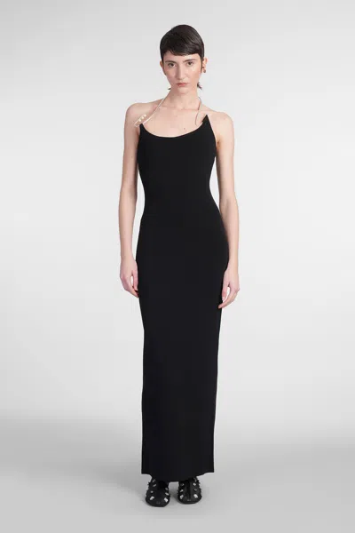 Christopher Esber Dress In Black Viscose