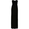 Christopher Esber Arced Palm Strapless Dress