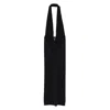Christopher Esber Orbit-detail Halterneck Maxi Dress In Black