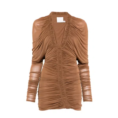 Christopher Esber Dresses Brown