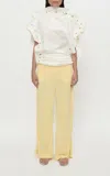 Christopher Esber Drop Jersey Jean In Yellow