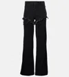 Christopher Esber Jeans In Black Cotton In Blue