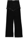 Christopher Esber Duke Splice Hose In Schwarz