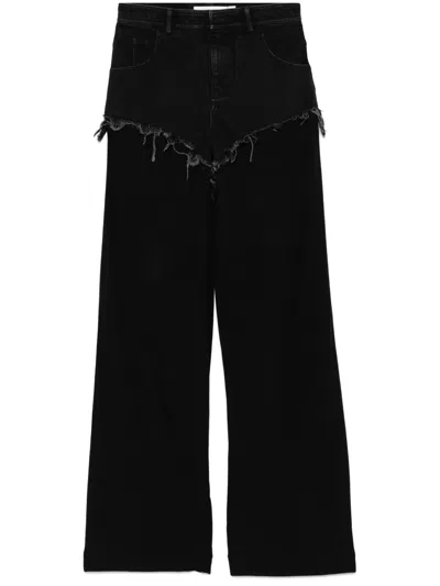 Christopher Esber Duke Splice Hose In Schwarz