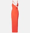 Christopher Esber Crystal-embellished Maxi Dress In Red