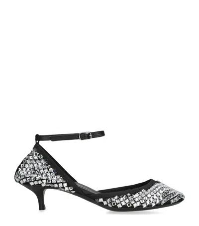 Christopher Esber Embellished Minette Mary Jane Heeled Sandals 75 In Black