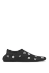 Christopher Esber Frosted Bead-embellished Mesh Flats In Black Multi (black)