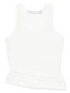 Christopher Esber Encased Lace Ribbed Tank Top
