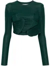 Christopher Esber Encompassed Loop T-shirt In Green