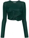 Christopher Esber Encompassed Loop T-shirt In Grün