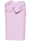 Christopher Esber Encompassed Looped Mini Skirt In Purple