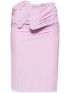 Christopher Esber Encompassed Looped Mini Skirt In Purple