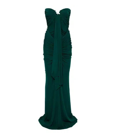 CHRISTOPHER ESBER GEMSTONE-EMBELLISHED MAXI DRESS