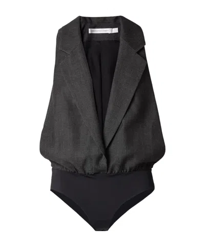 Christopher Esber Facile Collared Jumpsuit In Black