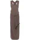 Christopher Esber Fasten Tank Dress In Neutrals