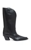Christopher Esber Fender Leather Boots In Black