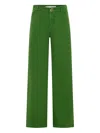 Christopher Esber Five-pocket Cotton Jeans In Green