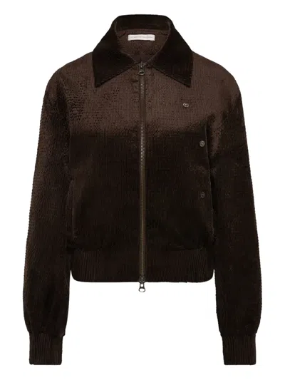 CHRISTOPHER ESBER FLIGHT CORDUROY BOMBER JACKET
