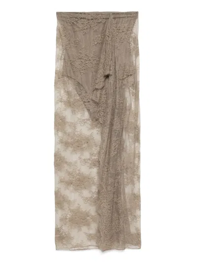 Christopher Esber Floating Lace Dress