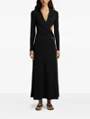 Christopher Esber Fran Cut-out Ribbed Midi Dress In Black