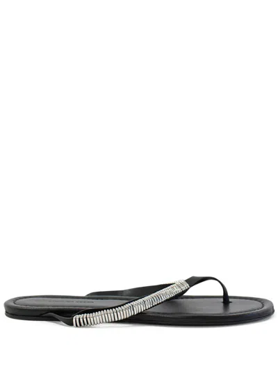 CHRISTOPHER ESBER FRIDA PIERCED FLIP-FLOPS