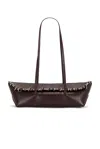 Christopher Esber Gondola Pierced Mini Tote Bag In Burgundy