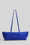 Christopher Esber Gondola Suede Mini Shoulder Bag In Blue Suede In Blue