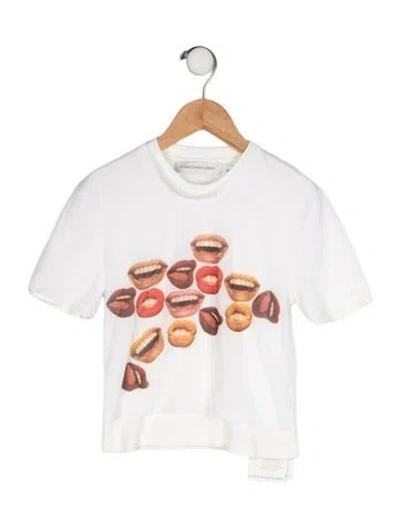 Pre-owned Christopher Esber Graphic Print Crew Neck Sweatshirt W/ Tags In Neutral