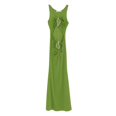 CHRISTOPHER ESBER CHRISTOPHER ESBER GREEN DRESSES - COCKTAIL & PARTY DRESSES WOMEN