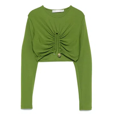 CHRISTOPHER ESBER CHRISTOPHER ESBER GREEN TOPS - T-SHIRTS & JERSEYS WOMEN
