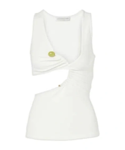 Christopher Esber Hollow Vest In White