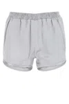 Christopher Esber Viscose Waist Shorts With Side Slits And Seam Pockets