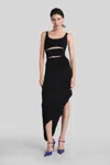 Christopher Esber In Black Viscose In Black