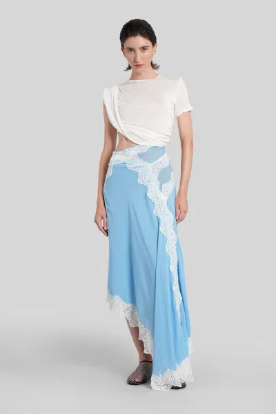 CHRISTOPHER ESBER IN WHITE SILK