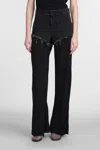 Christopher Esber Jeans In Black Cotton In Black
