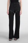 Christopher Esber Jeans In Black Cotton In Black