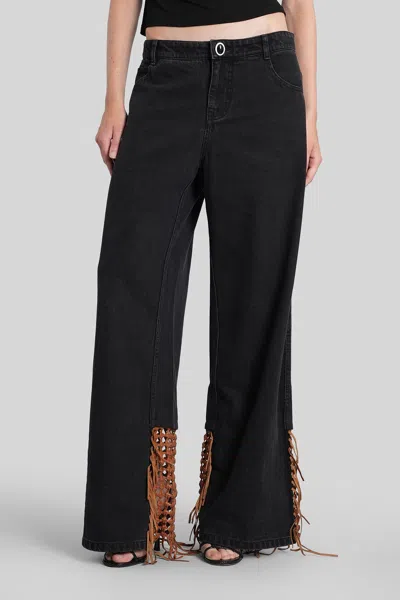 Christopher Esber Jeans In Black Cotton